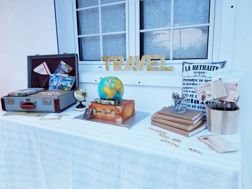 Bannière 'Bon Voyage' Ou 'Adventure Awaits' - Carton épais, Corde Incluse, Décoration Fête